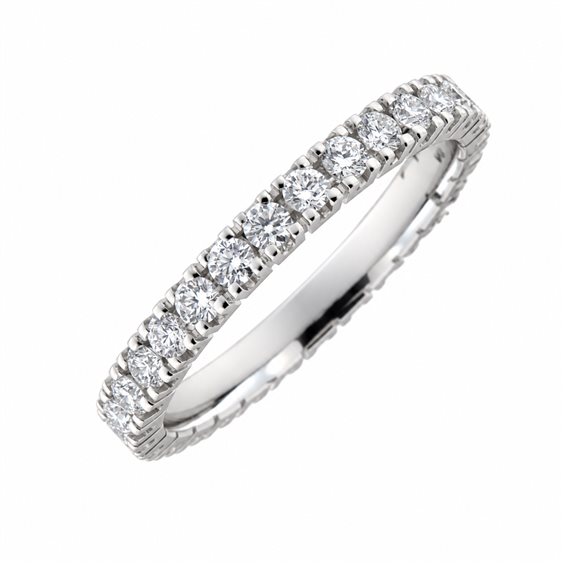 Anello Fanton Gioielli Donna ETERNITY in Oro Diamante 0.80 Ct ANOR-159-52 - ANOR-159-52